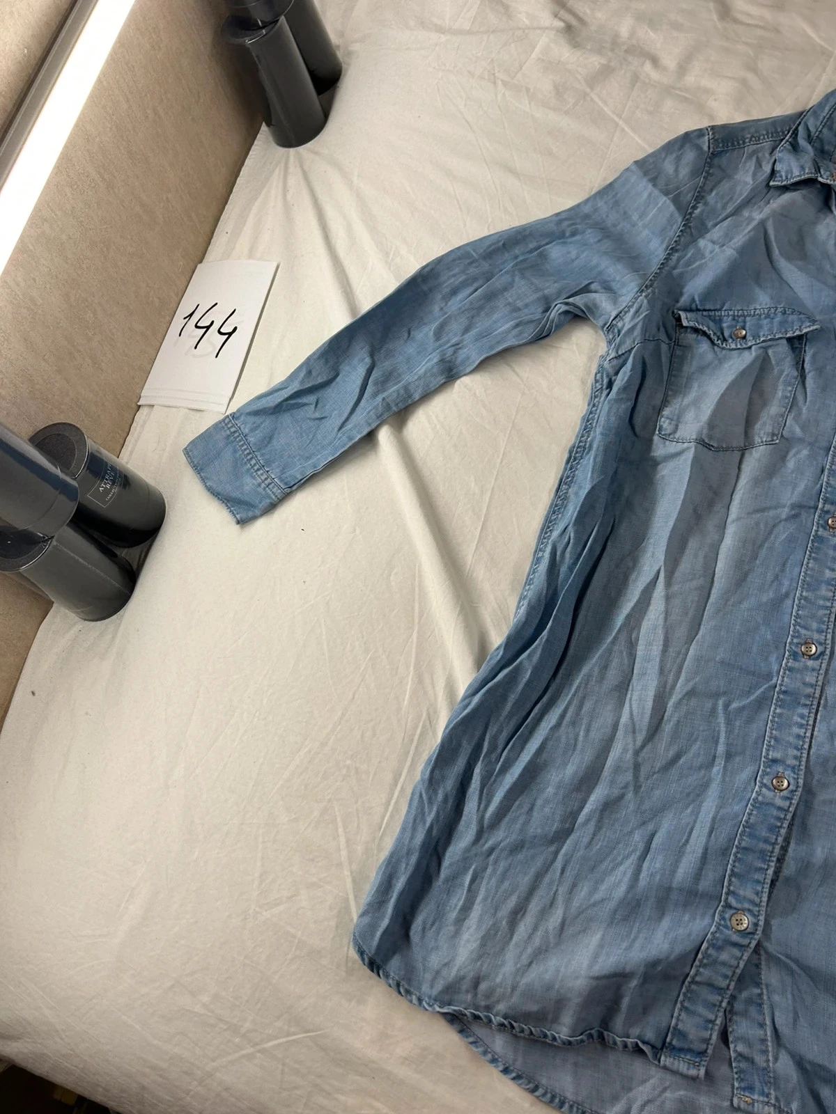Vestido vintage azul claro h&m – photo 4